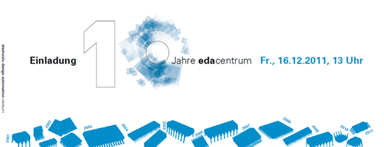 10 Jahre edacentrum Logo